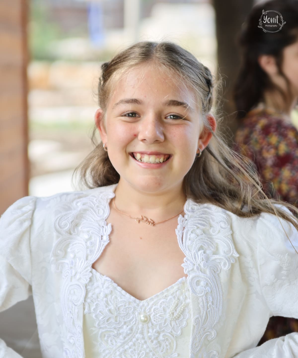 Portrait detail from a mitzvah session