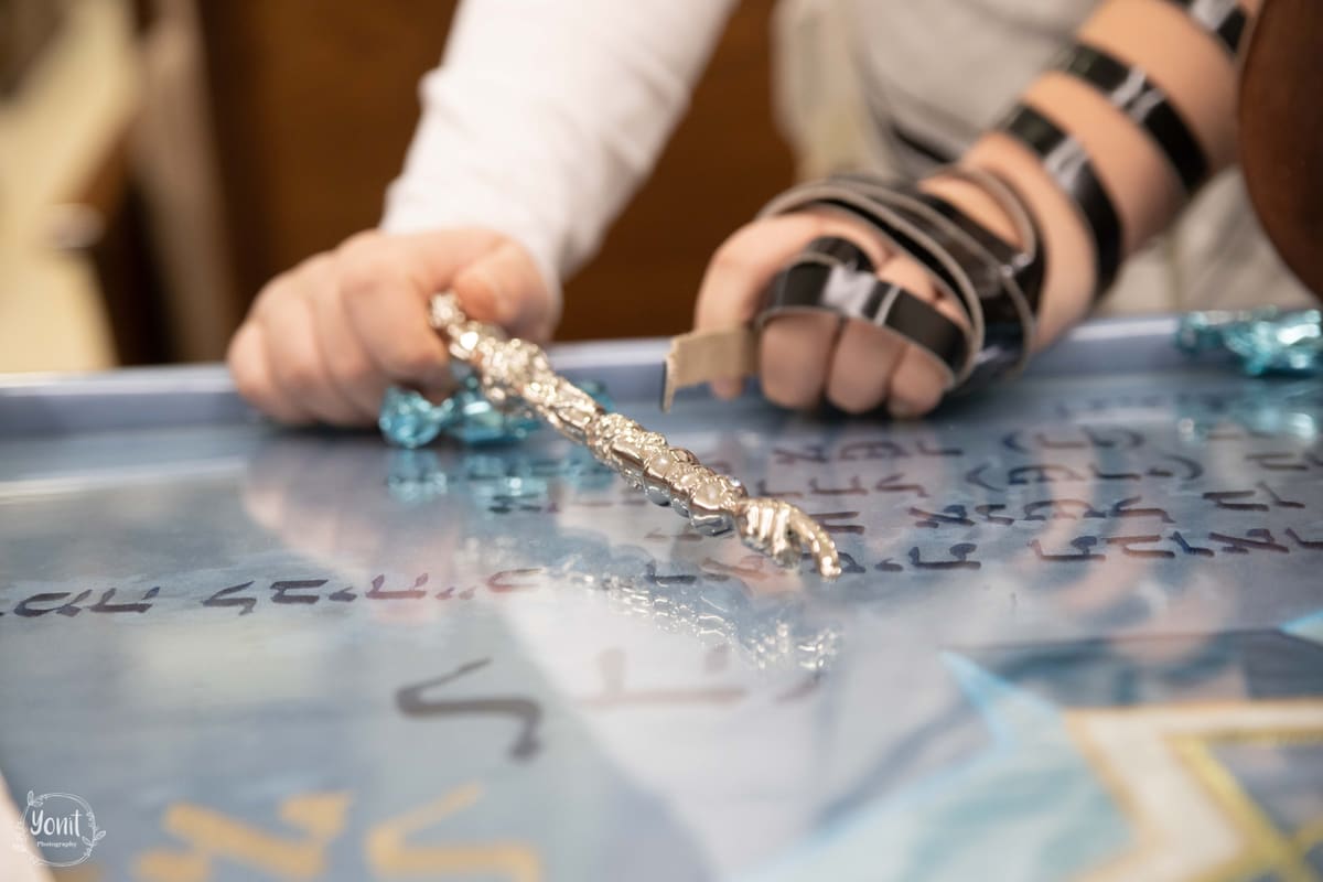 Portrait from a bar mitzvah session