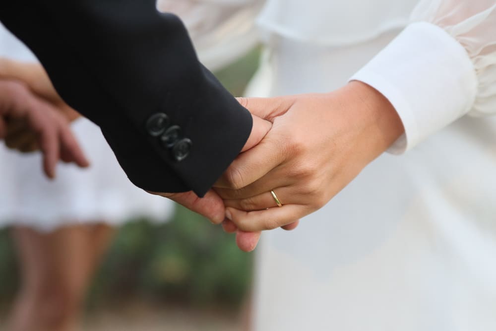 Portrait moment during an event